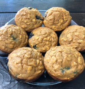 Pumpkin-Blueberry-Muffins